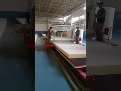 TDPA-2150 Horizontal Foam Cutter Flat Cutting Machine dengan Rail Road