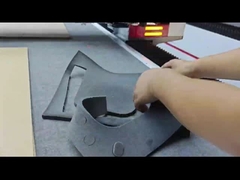 Mesin pemotong profil pisau vertikal file CAD kanan cepat pertama kali memotong dengan baik