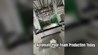 Lini Produksi Busa Otomatis Efisiensi Tinggi
