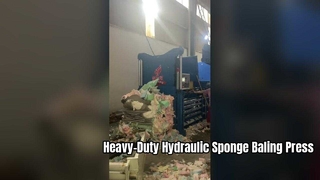 Baler Spons Hidraulik Industri – Badan Baja, Suku Cadang Premium, Pelepasan Berkelanjutan, & Automa Khusus