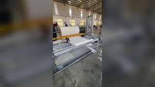 Mesin Pengupas Busa CNC TDPA-2300 Ketebalan 1-30 mm 0-130 m/mnt untuk Gulungan Busa Silinder PU
