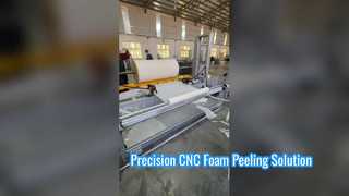 Pengupas Busa CNC Presisi Tinggi untuk Busa Silinder PU