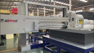 Mesin Pengiris Busa Horisontal Presisi Tinggi TDB 2200