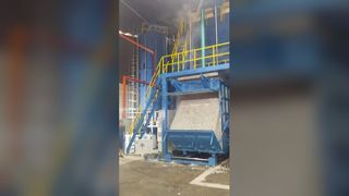 C619 15T Rebond Block Foaming Machine 33.5kW 15m³ Tangki 4 Blok/jam untuk Daur Ulang Busa PU Limbah