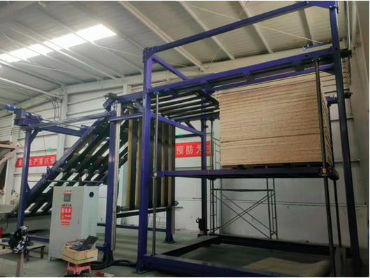 Mesin Palletizer Otomatis untuk Menumpuk Sponge Foam EVA PE EPE PU