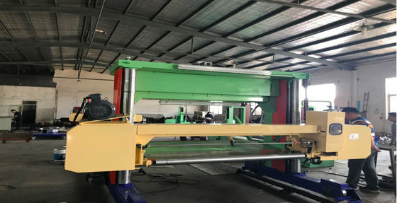 TDPA-2150 Horizontal Foam Cutter Flat Cutting Machine dengan Rail Road