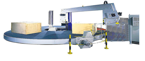 Sponge Carousel Splitting Cnc Foam Cutting Machine Pengendalian Otomatis PLC Rotary