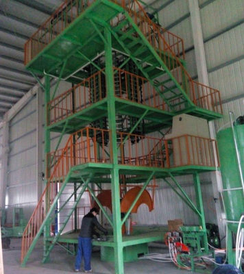 Vertikal Polyurethane busa membuat Mesin Bulat kontinyu busa Mesin