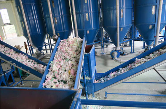 Mesin Produksi EVA Sponge Daur Ulang Mesin Pencetakan Ganda
