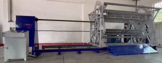 2 Ton Mesin Pengeboran busa lingkaran Auto Masukkan poros untuk vertikal bekerja garis busa