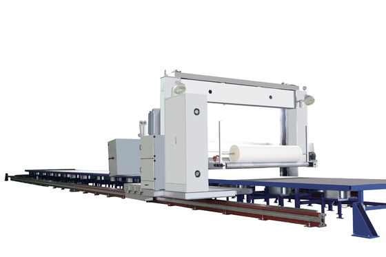 2.2m Cutting Width Long Foam Horizontal Peeling Machine Liner guide Versi fungsi yang disederhanakan dari Endless Looper