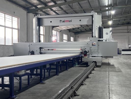 EVA PU Foam CNC Cutting Machine Precision +/-0.05mm Keakuratan Lembar panjang Memotong panjang tak terbatas