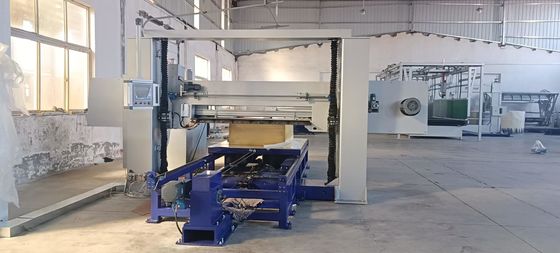 Sponge Horizontal Spilling Foam Cnc Machine Block Cutter Spilter Keakuratan Tinggi