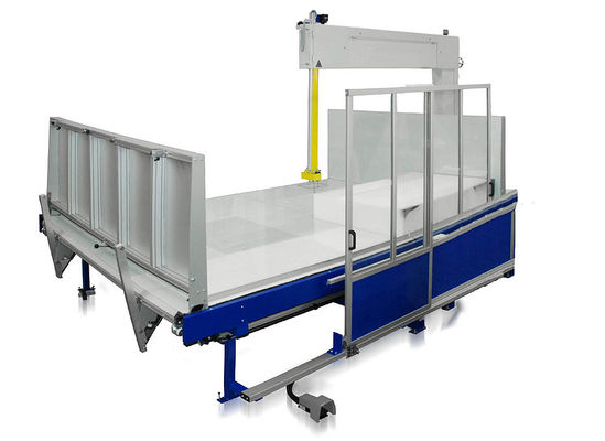Otomatis vertikal lurus 3d mesin pemotong busa CNC meja kerja putar