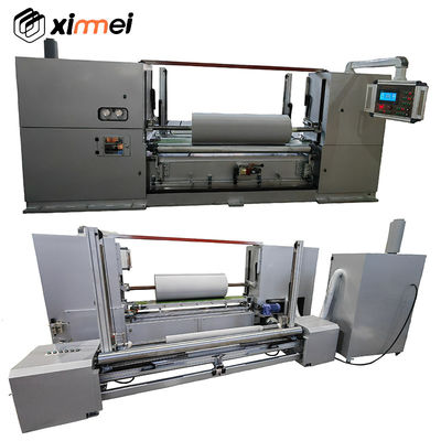Struktur yang stabil dan kokoh dan presisi tinggi Semua Siemens Sistem kontrol listrik Silinder busa Skiving ke lembaran Pisau pita mesin pemotong TDPB-1900