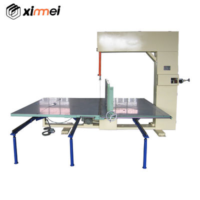 Heavy-duty TDA-3L Vertical Foam Splitter dengan panel pengaturan ukuran digital dan ketinggian pemotongan 1250mm