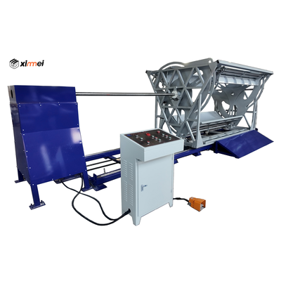 Cylindrical Foam Block Automatic Boring Machine peralatan koroleri dari Mesin Pengelupasan Buang