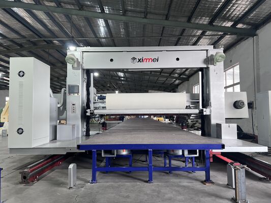 Mesin Pembelah Horizontal Busa Lebar 2200mm Toleransi ±0.05mm untuk Pemotongan Spons Lembaran Panjang dan Mesin Pemotong Busa PU Lamination